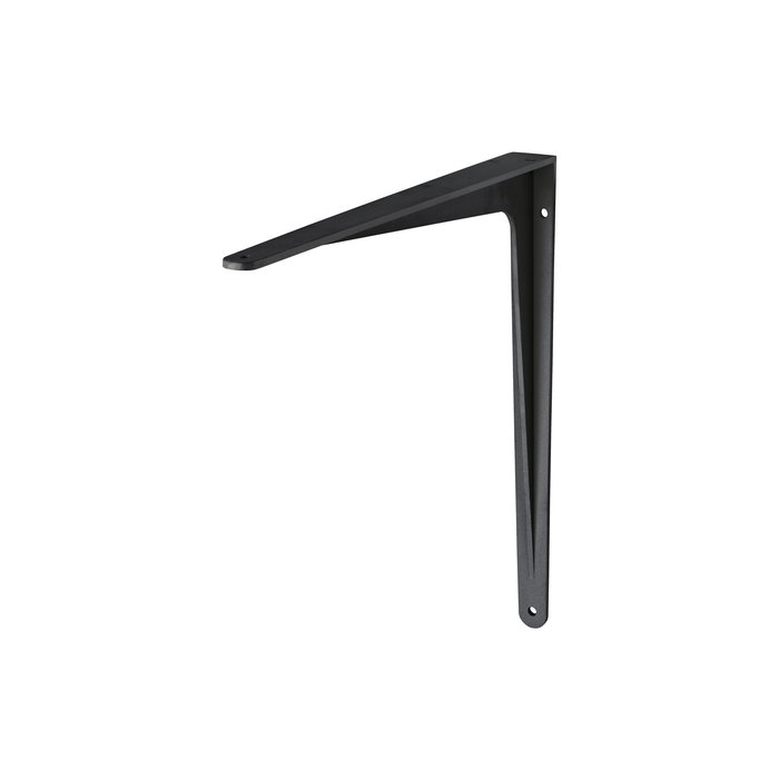 Dulimex Regalträger Herakles HD 400 x 350 mm schwarz aus Aluminium