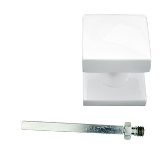 HDD Türknauf 'Top Carre' auf Rosas Weiß behoben