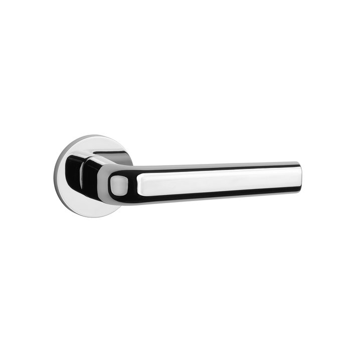 Aprile Solid Aprile door handles INULA Chrome polished Ø 53x7 mm