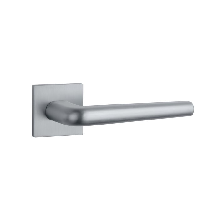 Aprile Solid Aprile door handles FUNKIA matt chrome square 53x7 mm
