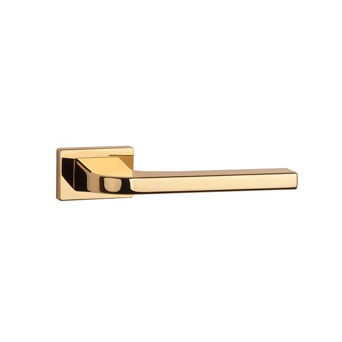 Aprile Aprille door handles ISMENA Gold polished rectangular 50x33x7mm