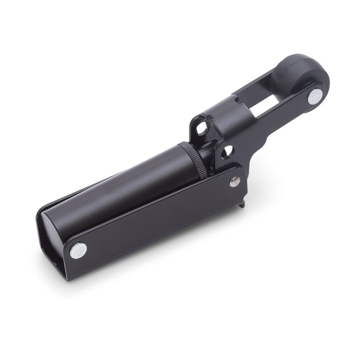 Dulimex Black Door catch with adjustable closing speed, size 2