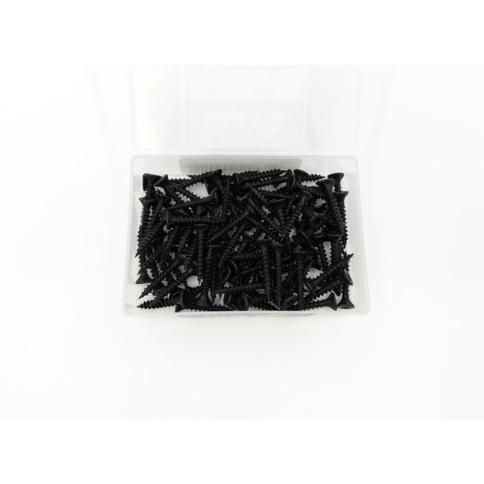 DKS Black Torx screws T-20 - 4mm L=40mm - 100 Pieces