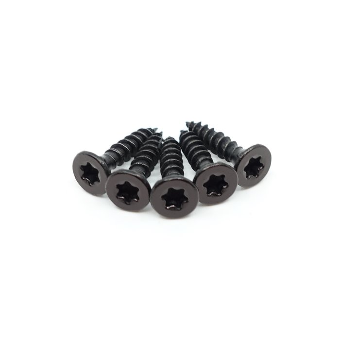 DKS Zwarte Torx schroef 4mm L=20mm - Torx T-20