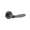 Intersteel Poignée de porte Jupiter sur rosace Ø53x8 mm gris anthracite