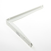 Dulimex White Shelf support extra heavy 300x550mm epoxy coated