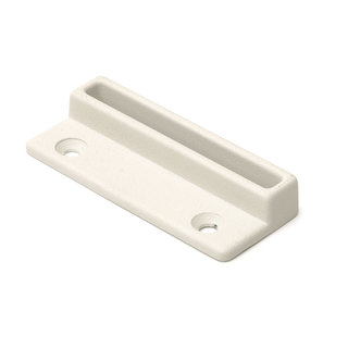 Dulimex Plaque sapin fenêtre blanche 74x30 mm zamac