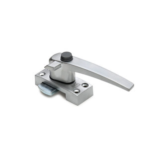 Dulimex Arbre de fenêtre avec bouton poussoir zamac droit F1-Aluminium