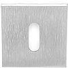 Formani 1 Key plate square LSQBN50 square matt stainless steel