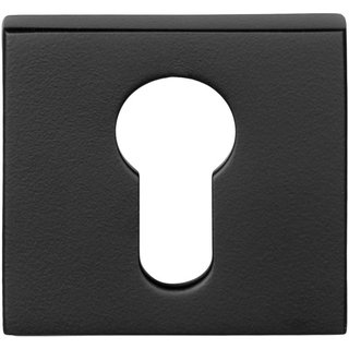 Formani 1 Plaque cylindrique carrée LSQBY50 - noire mate carrée