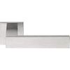 Formani Door handles Square LSQIV-G spring-loaded square - matt stainless steel