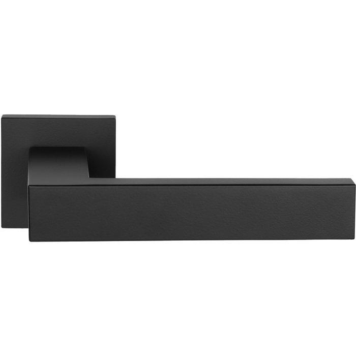 Formani Poignées de porte à ressort Formani Square LSQIV-G - Revêtement PVD noir