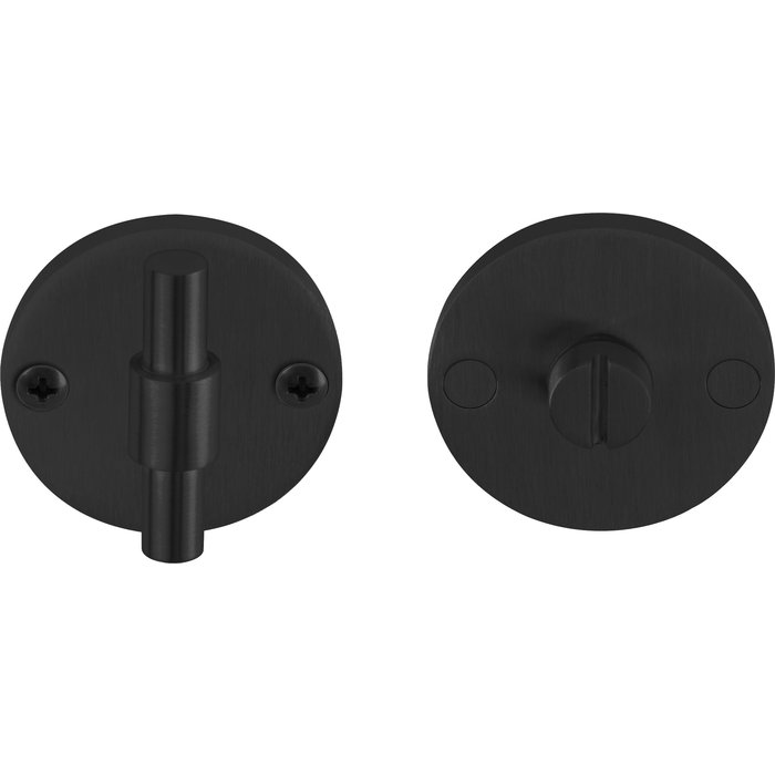 Formani Matt black PVD toilet set Piet Boon ONE - PBWC50 Rond