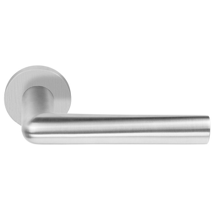 Formani Door handles Piet Boon INC PBI101-G round - matt stainless steel