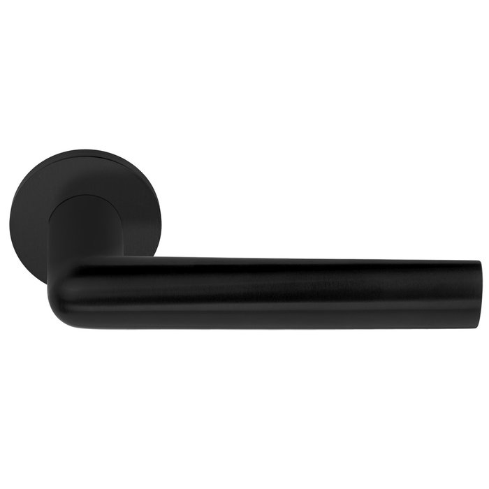Formani Black door handles Piet Boon INC PBI101-G round - matt PVD