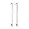 Fimet Pair of stainless steel door handles Georgia 20/200/220mm
