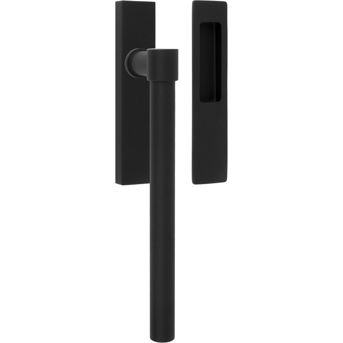 Formani Matt black Piet Boon PB230 lift and slide handle with sliding door handle