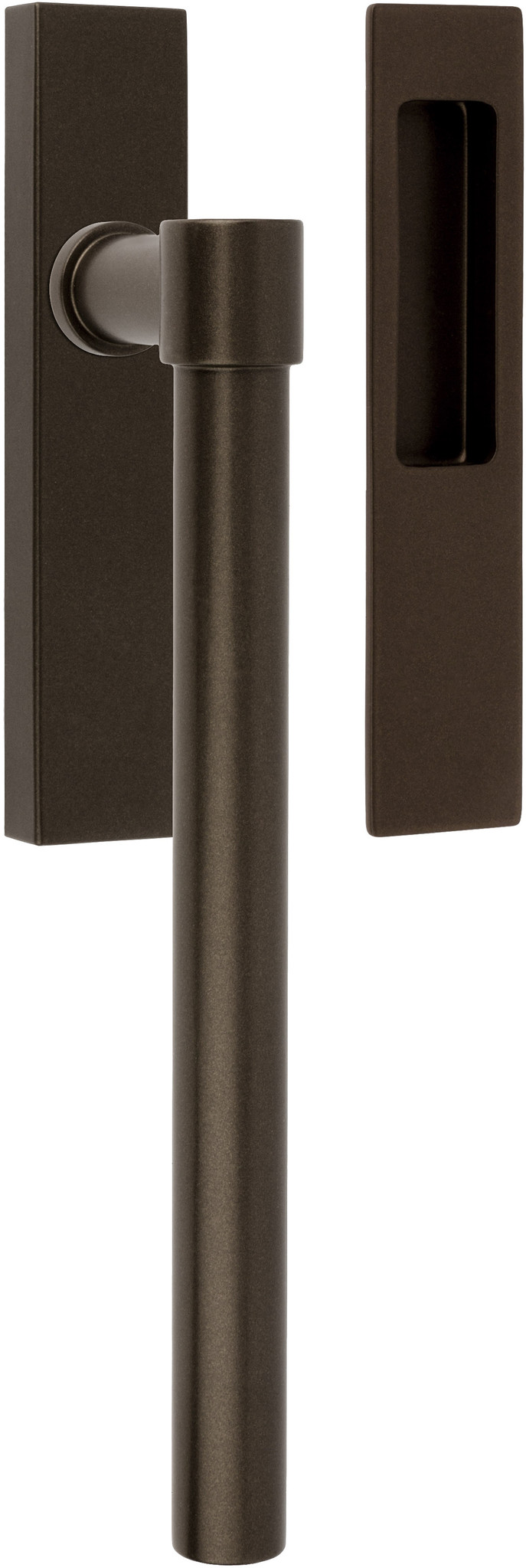 Bronze lift-slide handle from the ONE series by designer Piet Boon ...