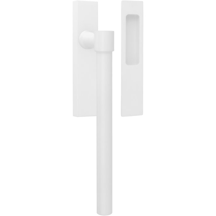 Formani Poignée levante-coulissante blanche Piet Boon PB230 avec coupelle pour porte coulissante