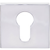 Formani 1 Cylindre plaque carré LSQBY50 carré inox poli