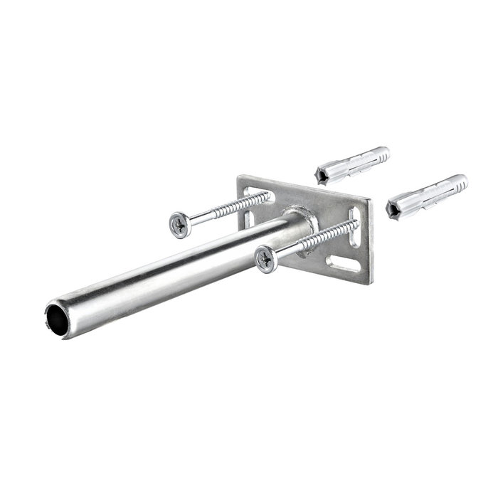 Dulimex Blind shelf support Bigfix Ø18 x 160 mm galvanized - 50kg with 2 pieces