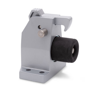 Dulimex Butée de porte au sol modèle Robusto argent