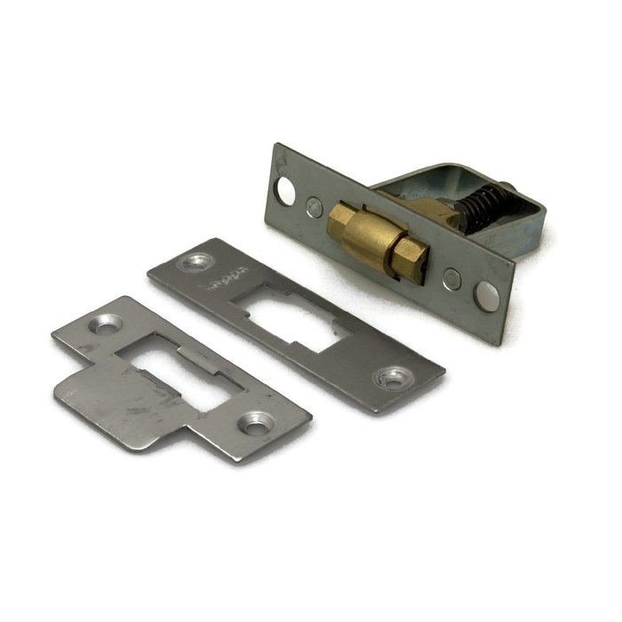 Dulimex Roller lock 51mm deep front plate stainless steel, weight adjustable