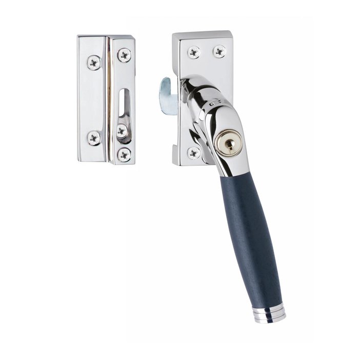 Intersteel Intersteel window handle lockable SKG* right Ton 222 chrome/ebony