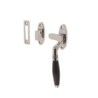 Intersteel Fermeture de fenêtre Ton droit Nickel / ébène