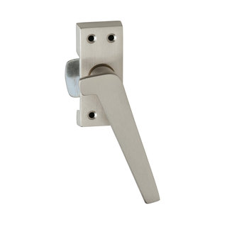 Intersteel Fensterverschluss Gerade mit Steg rechts Nickel matt