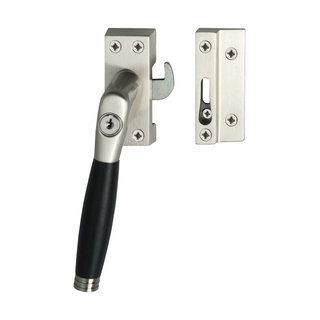 Intersteel Intersteel Window closure Ton 222 lockable left matt Nickel / ebony