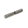 Dulimex Weld-on hinges flat / stainless steel pin and ring / 100x14 mm / stainless steel AISI 304 / 24 pieces