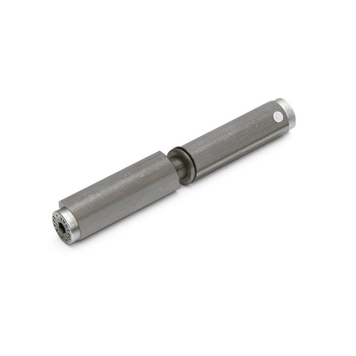Dulimex Aanlaspaumelles met veer en ring / RVS pen / 180x18 mm voor automatische sluiting/ 2 stuks
