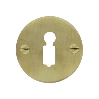 Dauby 1 Key plate BB-50F brushed brass 50mm