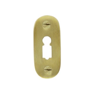 Dauby 1 Key plate BB-PBTC1 brushed brass
