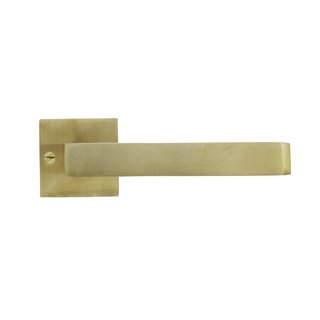 Dauby Pair of door handles CIH3000/50 Q brushed brass