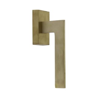 Dauby Window handle CIH 2000 DK Q DX brushed brass