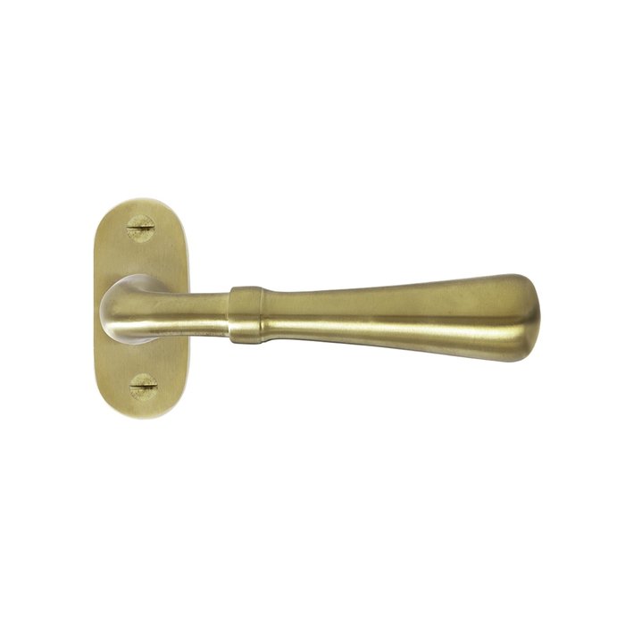 Dauby Pair of door handles COH1200/PBTC 1 brushed brass without BB