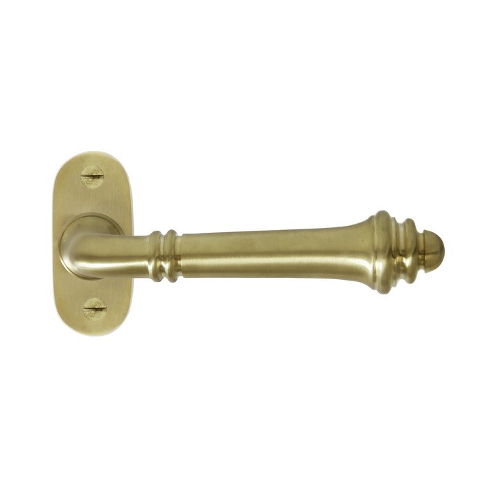 Dauby Pair of door handles COH1216/PBTC 1 brushed brass without BB