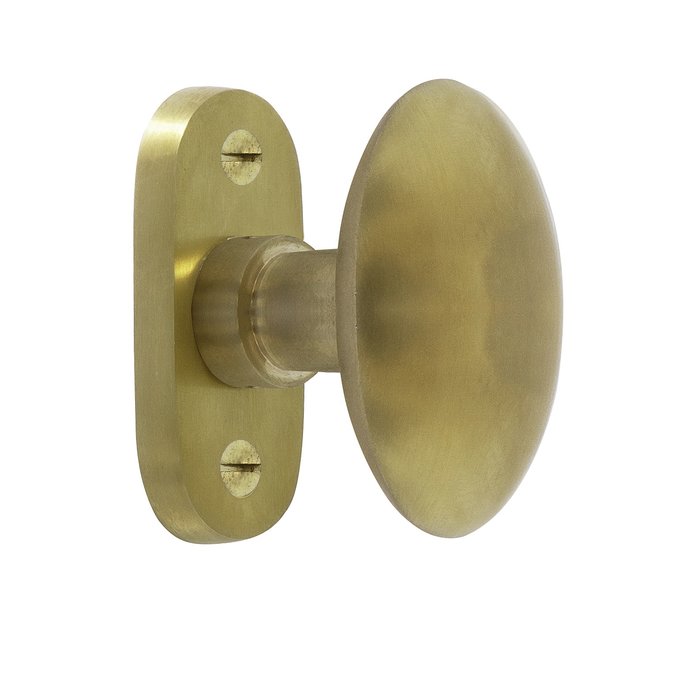 Dauby Pair of revolving door knobs COH1018/PBTC 1 brushed brass without BB