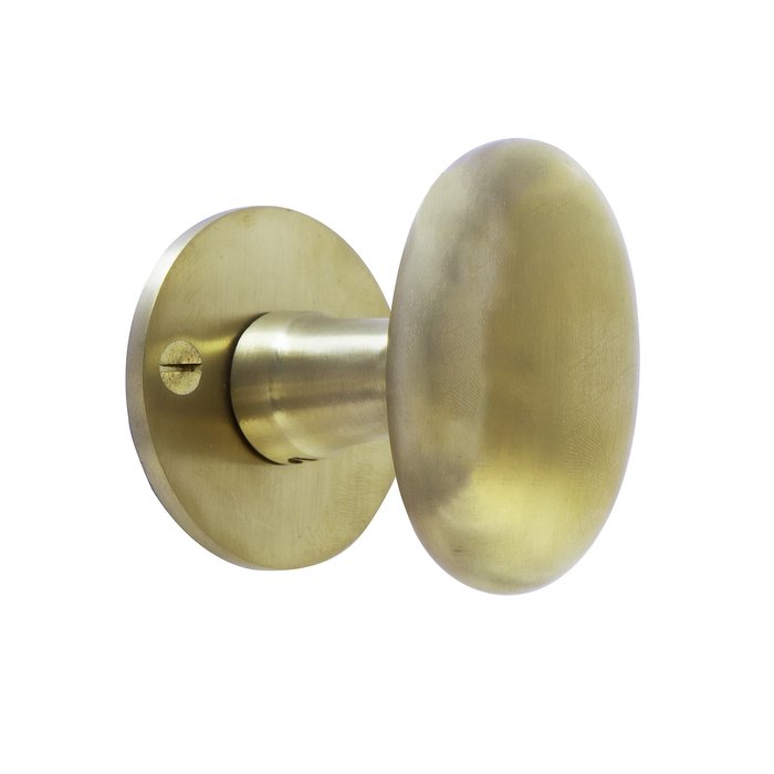 Dauby Paire de boutons de porte pivotants COH1020/50F Laiton brossé sans BB