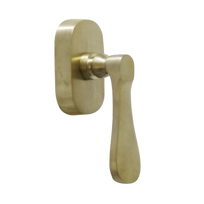 Dauby Window handle COH289/32 DK brushed brass, not varnished