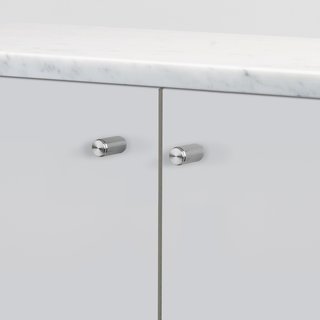 Buster+Punch Stainless steel furniture knobs Buster + Punch linear
