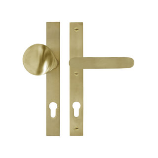 Dauby Ferrure de sécurité porte d'entrée CIH1000 laiton brossé PZ 92