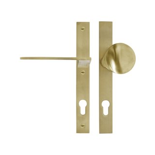 Dauby Haustürschutzbeschlag CIH2000 DX Messing gebürstet PZ 92