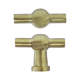 Dauby Furniture knob brass brushed COPCDF