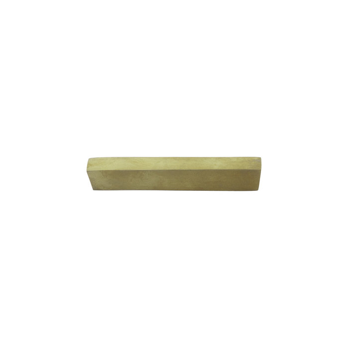 Dauby Rectangular furniture handle brushed brass CIM530-S (OS)