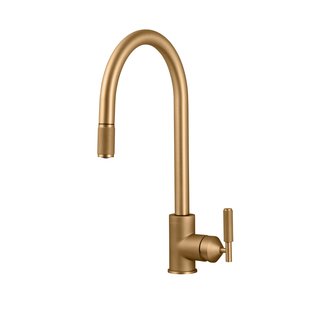 Buster+Punch Mischbatterie / ausziehbar / Cross / Buster+Punch / Messing