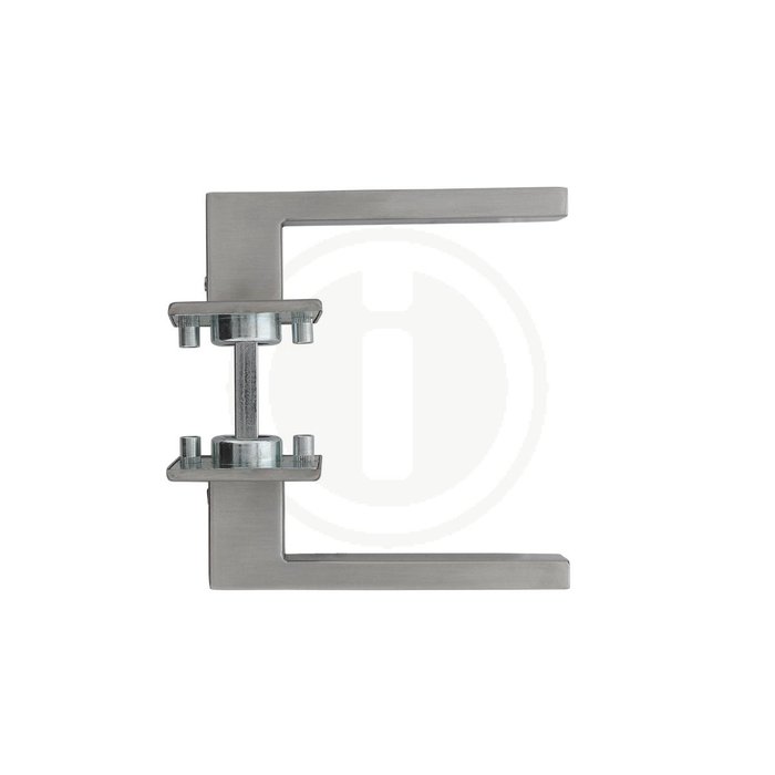 Intersteel RVS Deurklinken Amsterdam op vierkant rozet 50x50x5mm