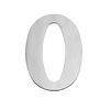 Intersteel Intersteel House number "0" 150x2mm brushed stainless steel